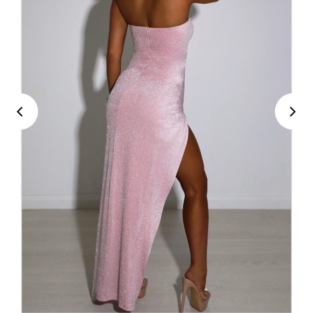 Babyboo Sparkle Maxi Cut Out Dress View 3